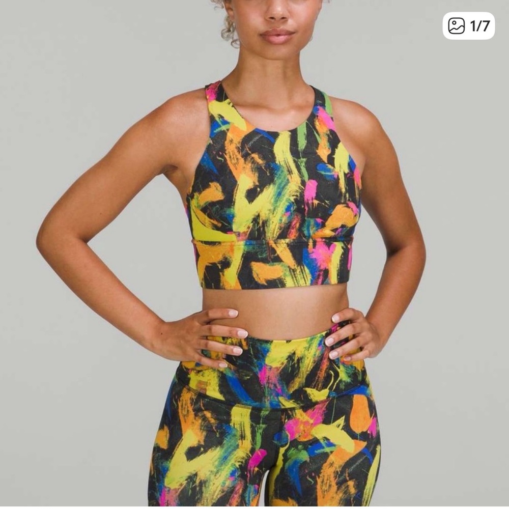 Lululemon Wundertrain longline bra/top
